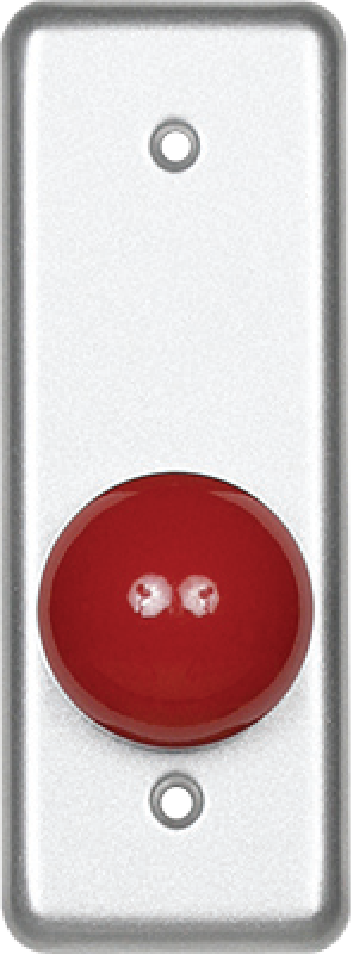 NP Series- Narrow Style ICON Faceplate with Dome Push Button